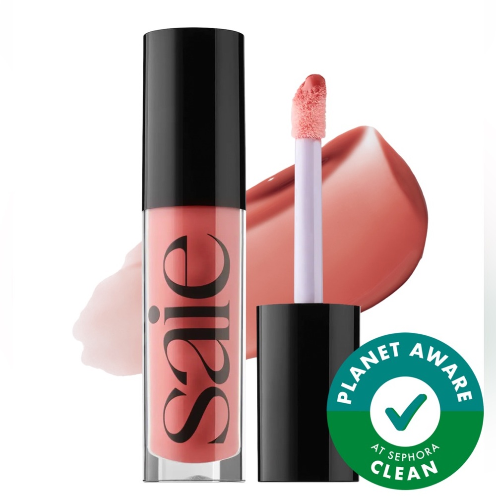 Saie Glossybounce High-Shine Lip Gloss - BOUNCE